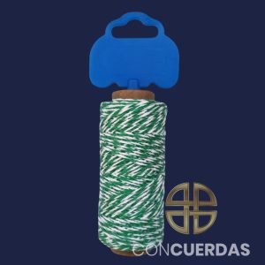 HILO DE ALGODÓN NATURAL COLOR GROSOR 1 MM - 50 GRS