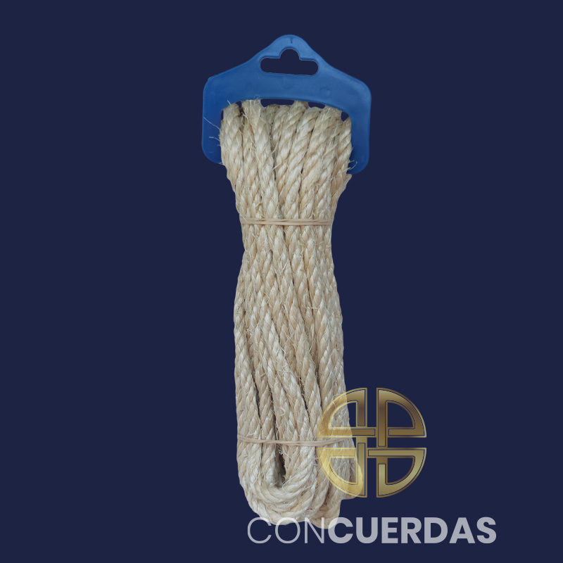 CUERDA DE SISAL - 8 MM - 350 GRS