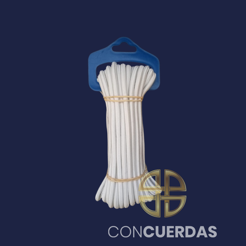 CUERDA ELÁSTICA TRENZADA - 6 MM