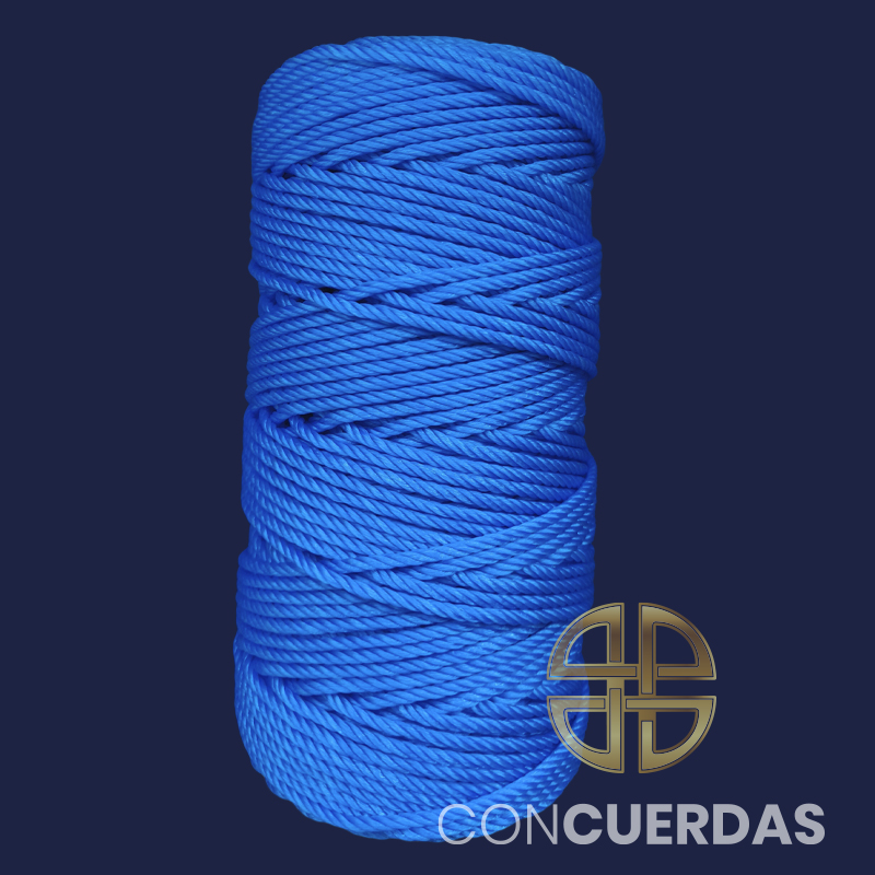 CORDÓN POLIETILENO 4 C/ AZUL - 1,6 KGS