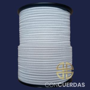 CARRETE CUERDA ELÁSTICA 8 MM 200 M. BLANCO