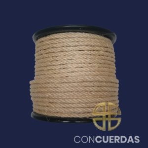CARRETE SISAL 4 CABOS 10 MM 100 M. NATURAL
