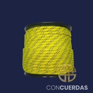 CARRETE DRIZA POLIESTER 10 MM 100 M. AMARILLO FLUOR