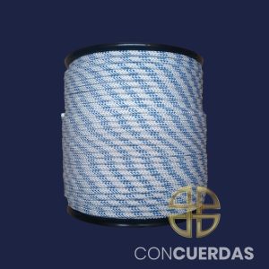 CARRETE DRIZA DE POLIESTER 8 MM 200 M. BCO./ DIST.