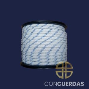 CARRETE DRIZA DE POLIESTER 12 MM 100 M. BCO./ DIST.