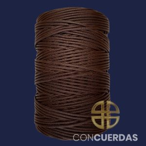CARRETE CORDÓN POLIPROPILENO 5MM 400M. MARRÓN